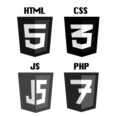 HTML, CSS, JS logos